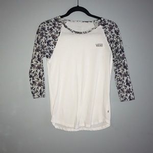 VANS 3 quarter sleeve shirt